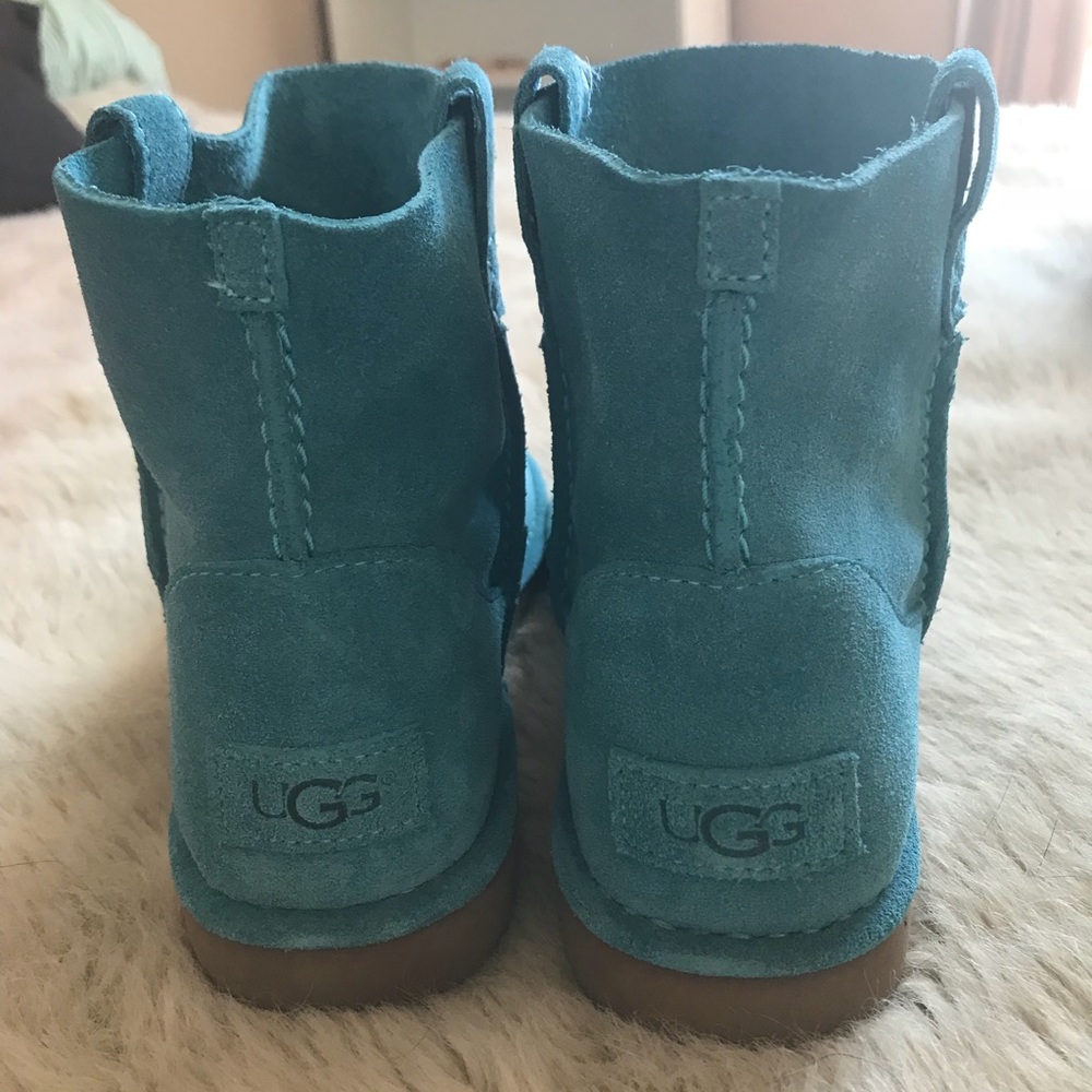 New classic unlined blue Uggs